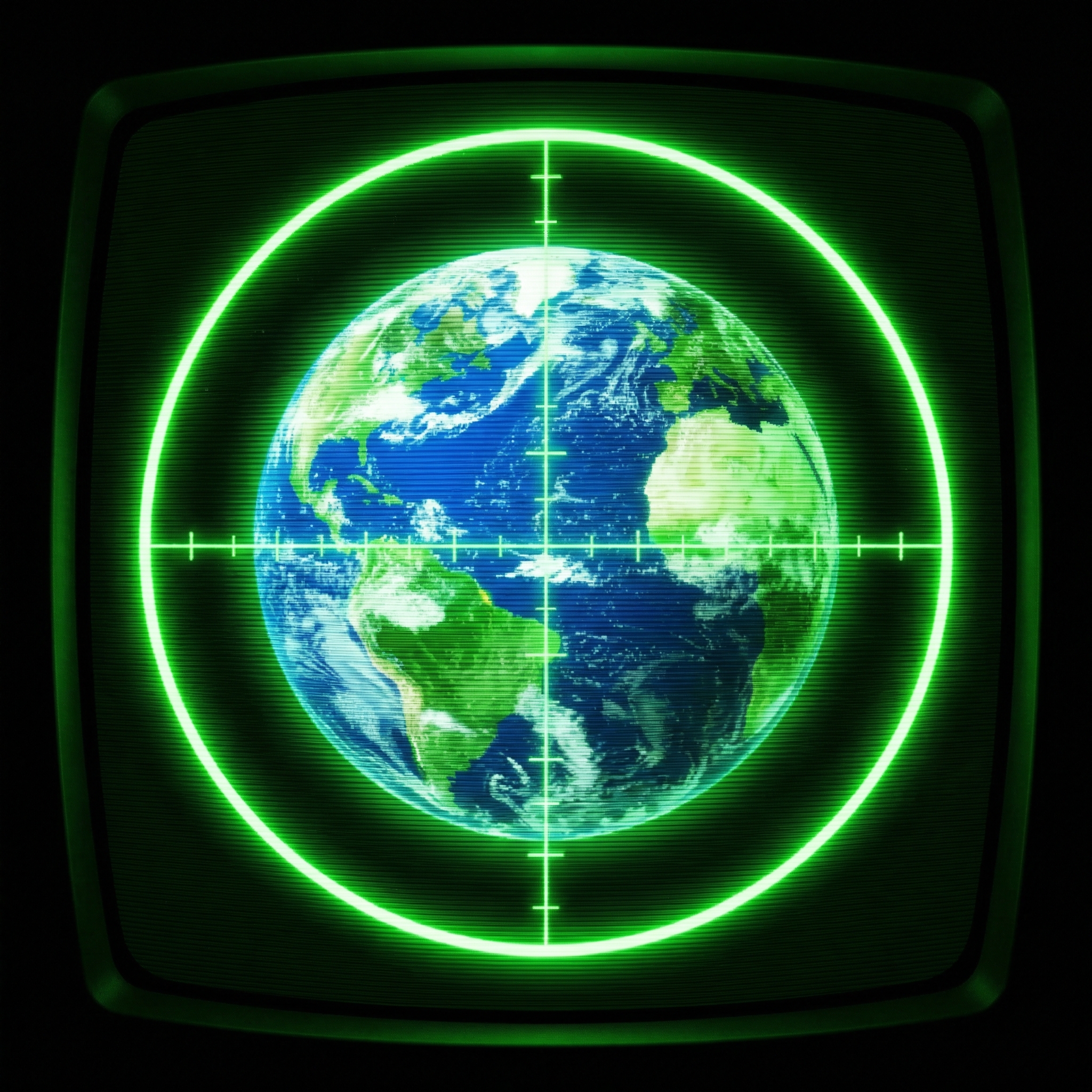 Earth targeted on radar